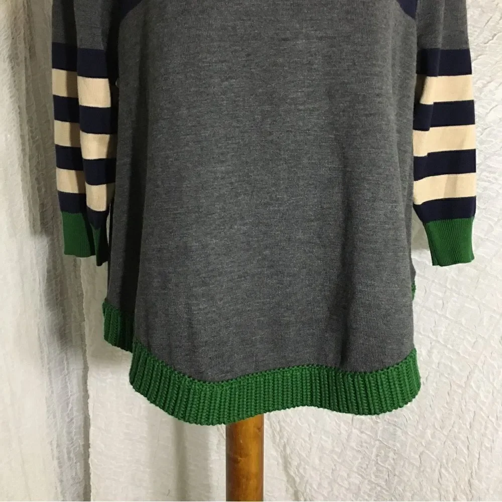 Lili's Loft Color Block Sweater Top Size Medium - Picture 3 of 9